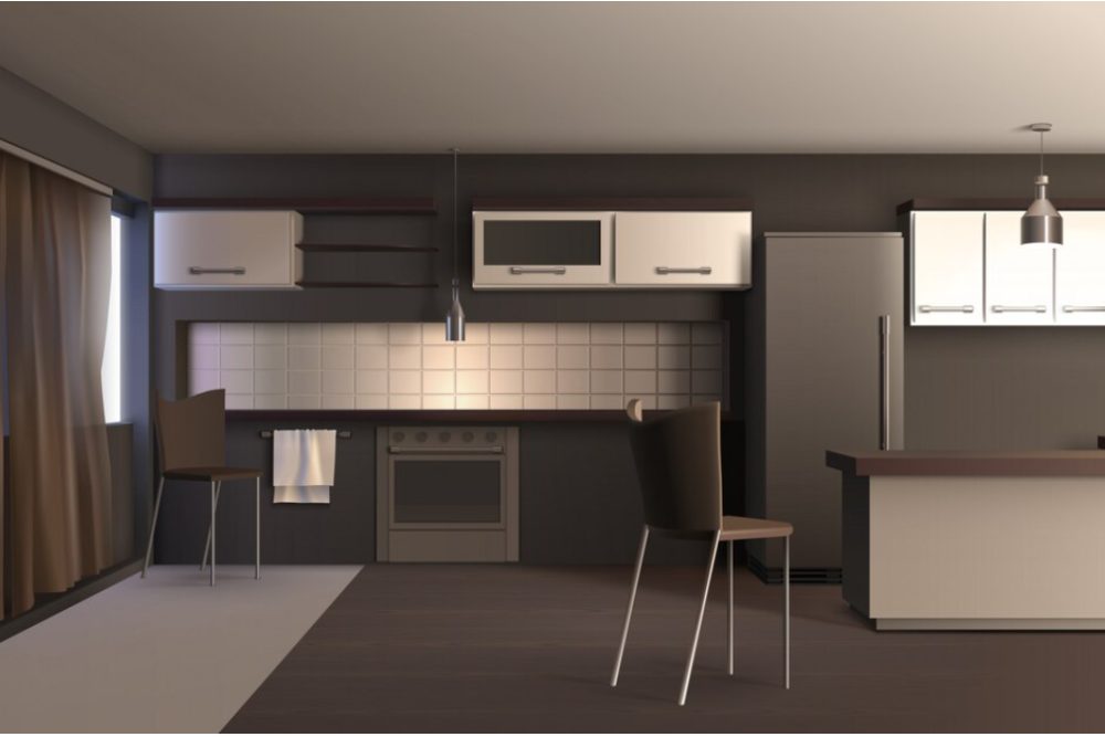 High-Tech Modular Kitchen