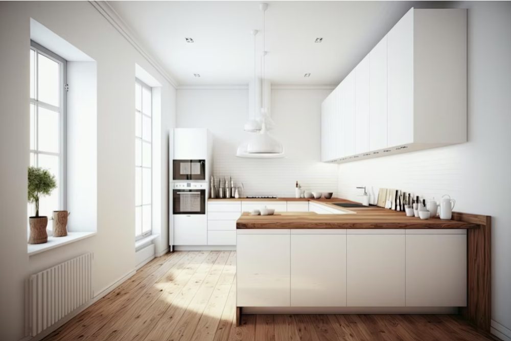 L-Shaped Modular Kitchen