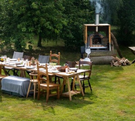 Open-air kitchen design