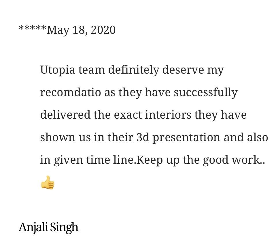 UTOPIA review for interior design