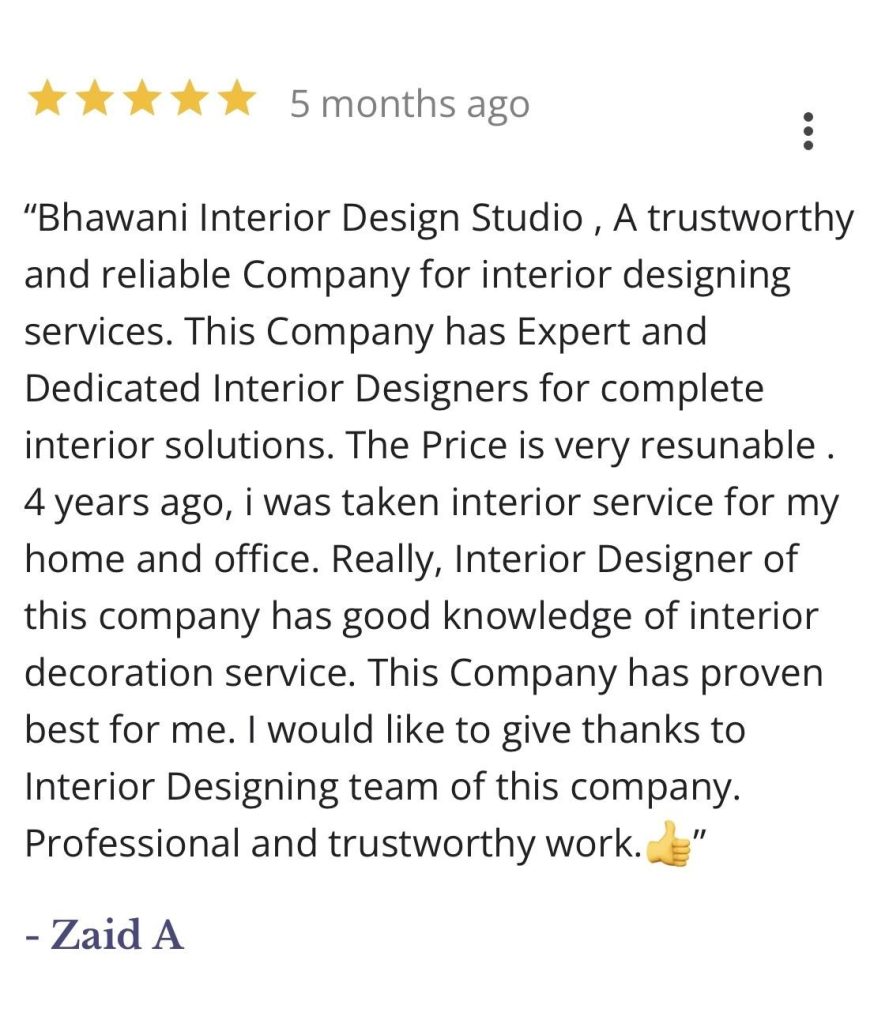 review Interior Designers’ Company in Bangalore 1