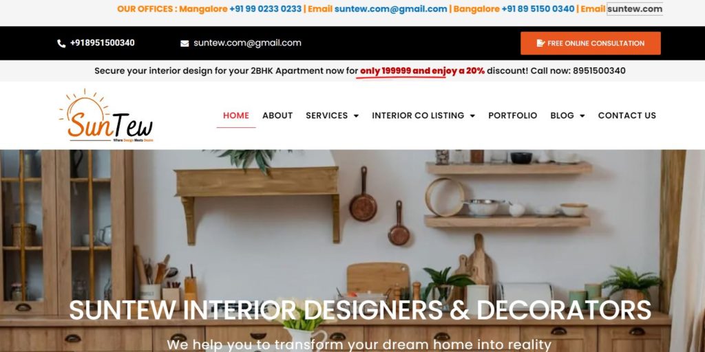 SunTew Interior Designers