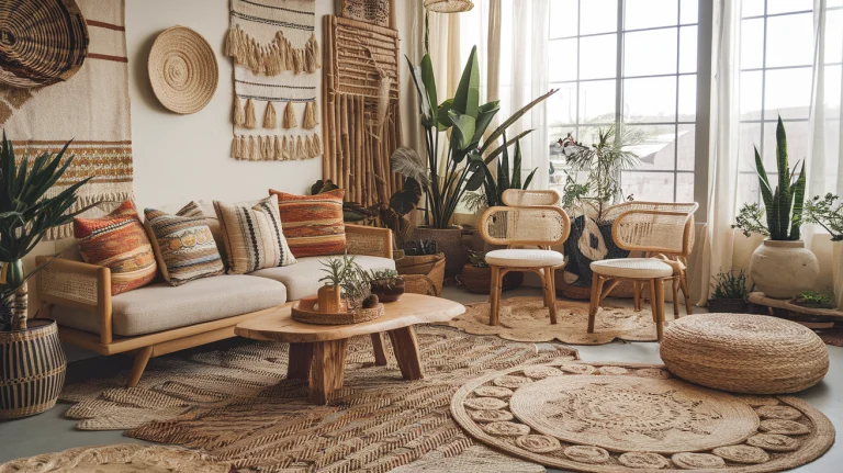 bohemian-living-room-designs