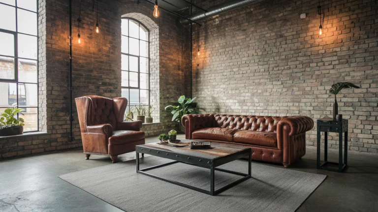 industrial-style-living- room