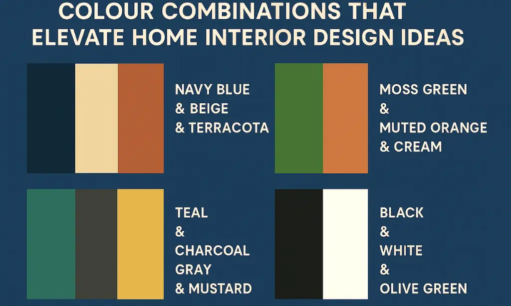 Colour Combinations That Elevate Home Interior Design Ideas 