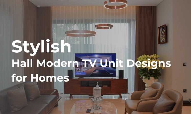 Hall Modern TV Unit Designs