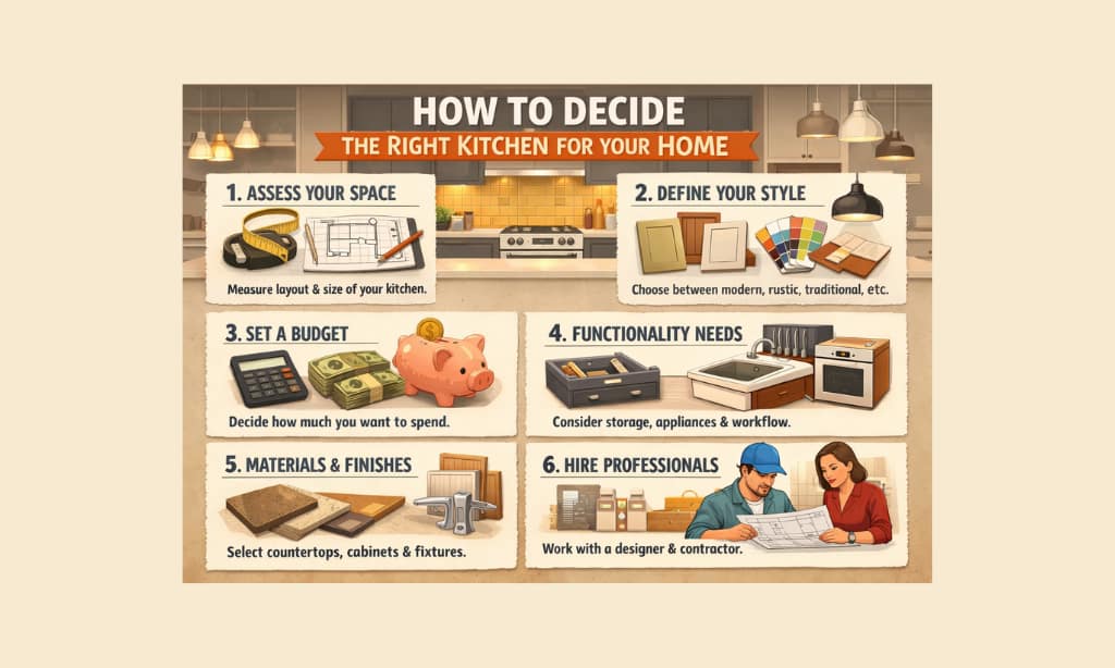 How To Decide Right Kitchen For Your Home