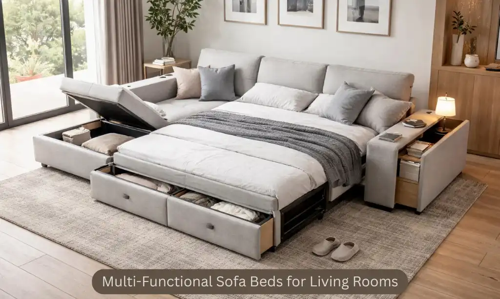 Multi-Functional Sofa Beds for Living Rooms