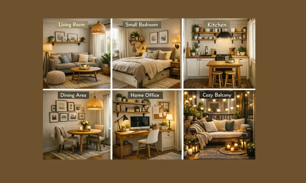 Interior Decoration Ideas for Different Areas of a Small Home