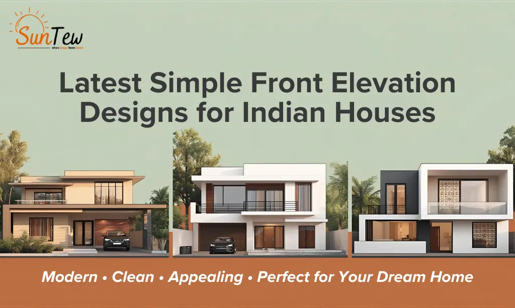 Latest Simple Front Elevation Designs for Indian Houses