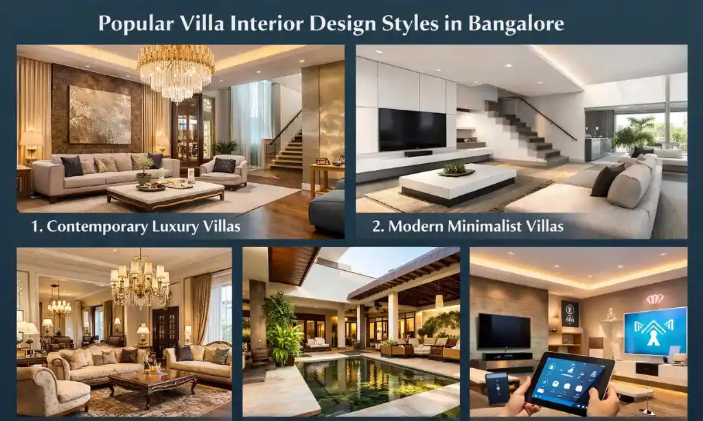 popular villa interior designers in bangalore