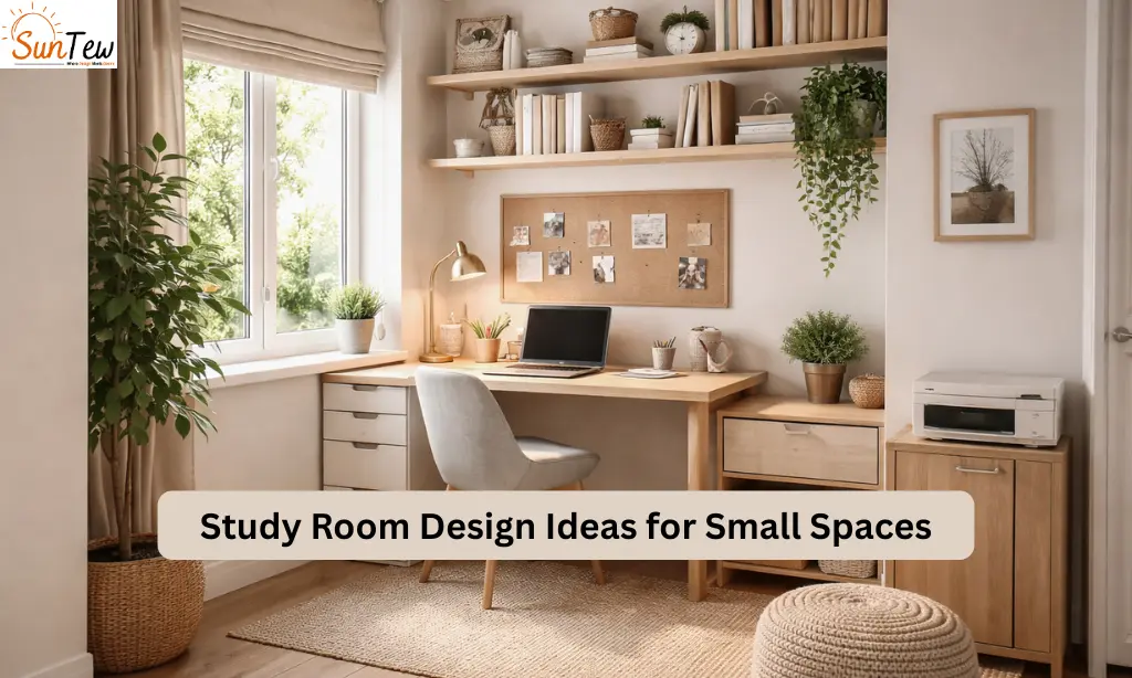 Study Room Design Ideas For Small Spaces
