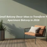 15 Small Balcony Decor Ideas