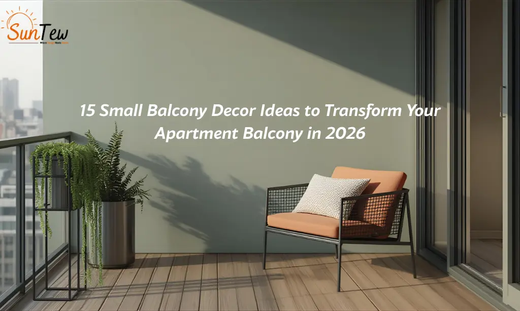 15 Small Balcony Decor Ideas