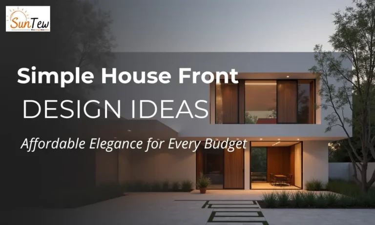 Simple House Front Design