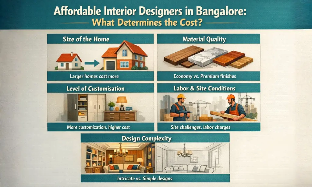Affordable Interior Designers in Bangalore