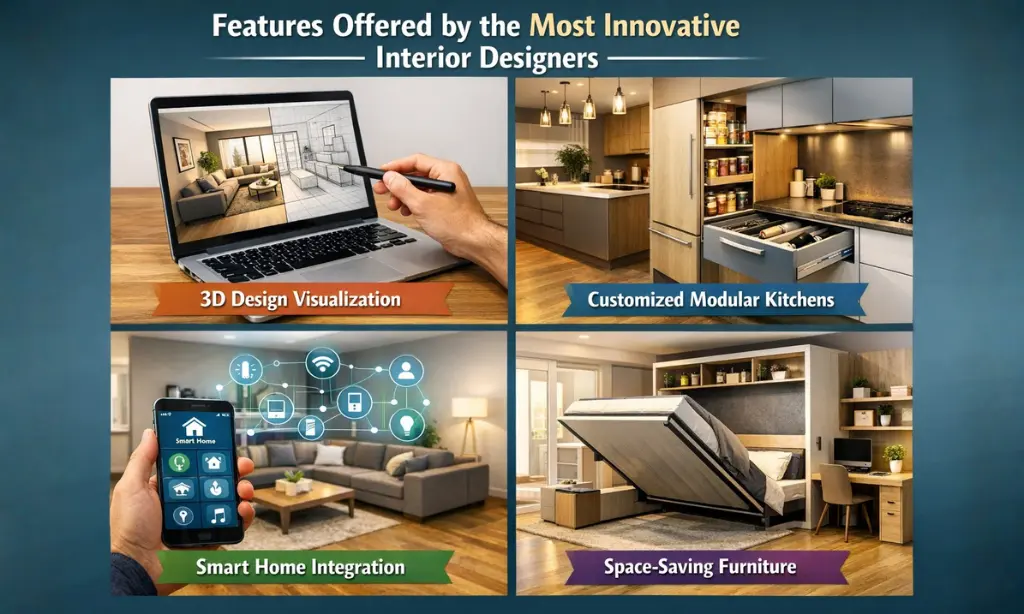 Features Offered by the Most Innovative Interior Designers