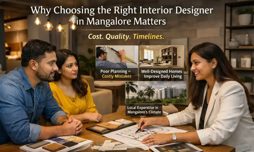 why choosing the right interior designers in mangalore matters