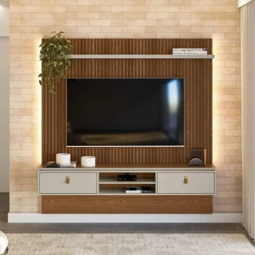 Contemporary TV Unit Arrangement